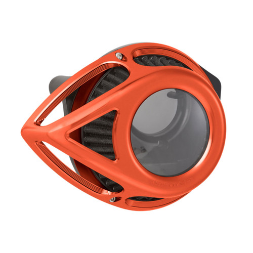 Arlen Ness® Clear Tear Sucker Series Red Air Cleaner 18913 | Order