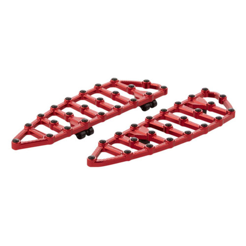 Arlen Ness® MX Billet Driver Floorboards in Red for some 2018+ Harley Softail models 410012 Arlen Ness® MX Billet Driver Floorboards in Red for some 2018+ Harley Softail models 410012