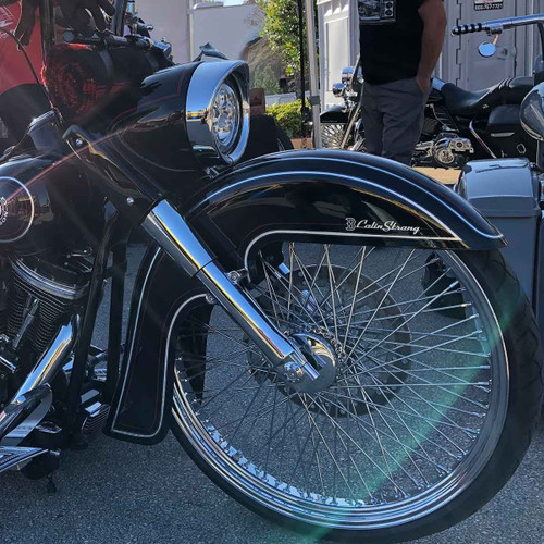 Klock Werks® Hugger Series Front Fender for 2000-2017 Harley