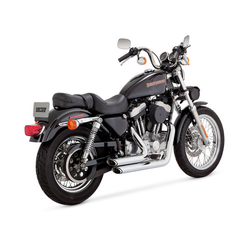 Vance & Hines® Shortshots Staggered Chrome 2-into-2 Exhaust System