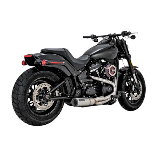 Vance & Hines® Upsweep Stainless 2-into-1 Exhaust System for 2018 
