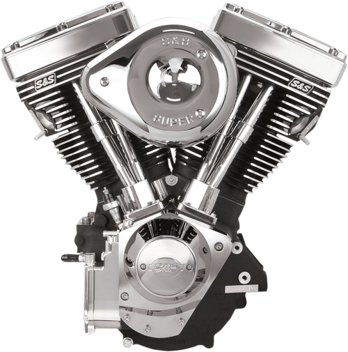 S&S Cycle® V111 Complete Chrome Assembled Engine for 1984-1999