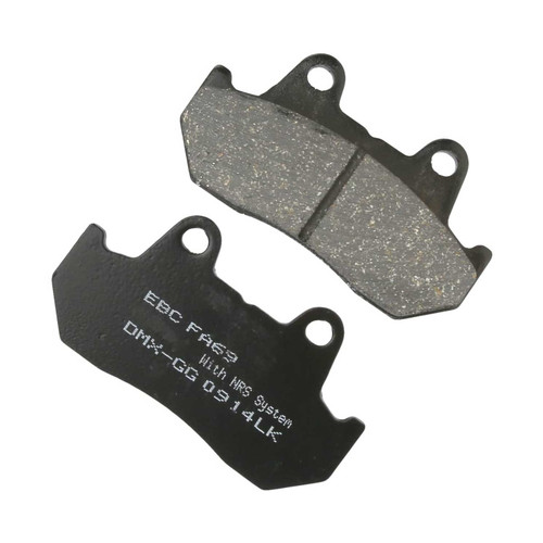 EBC® FA69 Brake Pads for Ultima and DNA 4-Piston Calipers - High Performance Organic Brake Pads - Uses NUCAP NRS Hook Retention System - Made in the UK