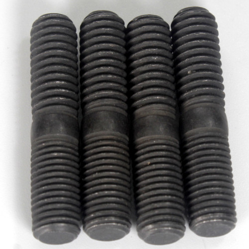 Exhaust Manifold/Header Bolt Studs for 1984-1999 Harley Big Twin Evolution, 1986-2022 Evolution Sportster XL & 1999-2017 Twin Cam Engines (Pack of 4) 5/16"-24  &  5/16"-18 Thread Pitch - Replaces HD# 16715-83