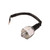 Chrome Brake Tee - 3/8"-24 NPT Center Port with 3/8-24" Side Ports & 5/16" ID Mounting Hole - Perfect For Adding A Brake Light Pressure Switch