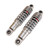 Drag Specialties© 12" Chrome Adjustable Rear Progressive Rate Shocks - Main image