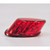 Custom Dynamics® ProBEAM™ Red LED Low Profile Tail Light with Red Lens and License Plate Light for 1999 - 2019 Harley Models