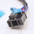 Custom Dynamics® 7" LED Headlamp H4 Adapter/Connector Plug-and-Play Wiring Harness for 2014-2018 Harley FL Touring Models