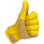 Biltwell® Work Gloves - Gold/Suede - 1503-0707 - Image 4