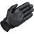 Biltwell® Bantam Gloves - Black - Synthetic / Leather hybrid 3-season riding gloves, Large - GB-LRG-01-BK