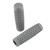 Vans® Rubber Motorcycle Grips - Grey - Waffle Pattern Sole, Set of Two, 7/8" or 1" Handlebars - Made By ODI In The USA