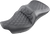 SADDLEMEN Roadsofa* Seat - Full Lattice Stitch - without Backrest - Black - '09-'23 FLHTCUTG 808-07B-182T