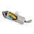 FMF Racing® Aluminum/Stainless Steel PowerCore Silencer for 1989-1994 Kawasaki KDX200 - 020222