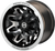MOOSE UTILITY Wheel - 416X - Front - Machined Black - 12x7 - 4/110 - 4+3 416M127110GBMF4