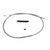 Barnett® Stainless Steel Clutch Cable for 2000 Harley FXR4 and 1995-1997 Softail Bad Boy FXSTSB models 1023010012HE