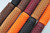 Vans® Rubber Motorcycle Grips - Brown - Waffle Pattern Sole, for 7/8" Handlebars - Made By ODI In The USA