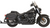 Bassani Xhaust® Black Fishtail True Dual Mufflers without Baffles - 33" Length for 2018-Up Harley Softail FLHC FLDE Heritage Classic & Deluxe - Made in USA