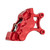 Arlen Ness® 14" 6-piston Front Right Brake Caliper in Red for 08-20 Harley FLHT / FLHR / FLHX / FLTR / FLTRX / FLTRU, 18-20 Softail, 16-17 FXD, 14-20 XL with 14" rotors 02205