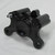 2-Piston Billet Aluminum Front or Rear Brake Caliper with Pads - Black - BPD-59130 