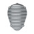 Arlen Ness® Finned Cam Cover in Chrome for 14-21 Indian models w/ 111" or 116" Thunder Stroke™ engine I-1168
