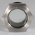 Billet Proof® Sight Glass External Fuel Gauge with Bung - Nickel Plated Steel Gauge, 3/4” NPT Steel Stepped Flanged Tophat Bung