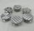 “Grooved” Gas Cap - Aluminum with Steel or Aluminum Stepped Flanged Tophat Bung