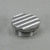 “Grooved” Gas Cap - Aluminum with Steel or Aluminum Stepped Flanged Tophat Bung