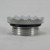 “Grooved” Gas Cap - Aluminum with Steel or Aluminum Stepped Flanged Tophat Bung