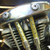 OLD-STF - Harley Brass Keeper Set for 1948-1965 Panhead, 1957-1984 Ironhead Sportster Motors - HOLES  - MADE IN THE USA