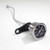 Rocker Box Oil Pressure Gauge Mounting Kit for 1984-1999 Harley Big Twin Evolution Engines on Touring, Dyna, FXR & Softail Models - Comes with Chrome 1/8" NPT Fittings & Black Mounting Tab for Gauge 