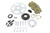 Belt-to-Chain Conversion Kit for 1987-2006 Harley Softail Includes 22 Tooth Front Sprocket, 48 Tooth Rear Sprocket, 530x120 Gold Chain, Chain Breaker, Master Link, Hardware, Spacer, Sprocket Nut