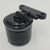 Satin Black Universal Remote Oil Filter Relocation Kit with Custom Mount & Filter for Harley Big Twin Panhead, Shovelhead and Sportster Evolution Motors – Comes with Hose Barbs for 3/8” ID Oil Line