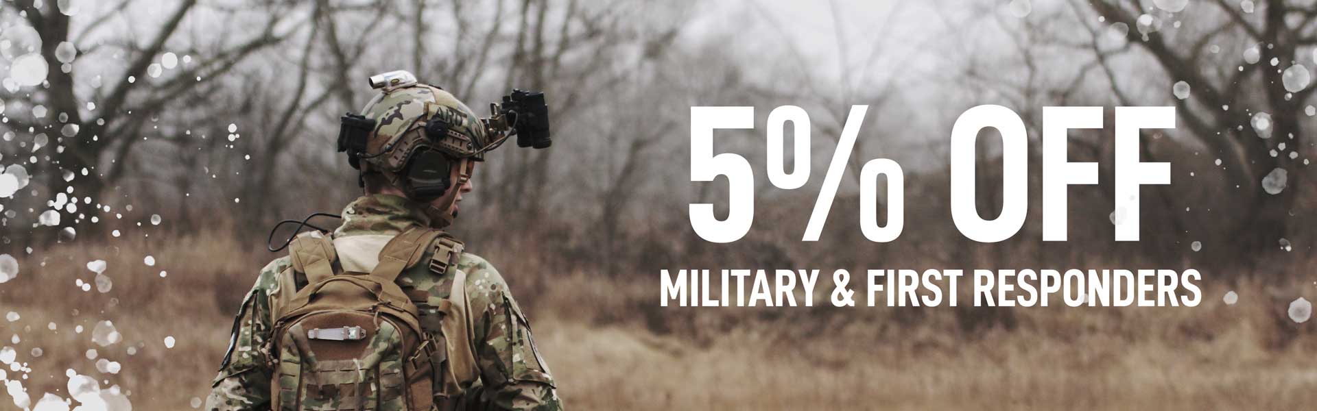 Military & First Responder Discount