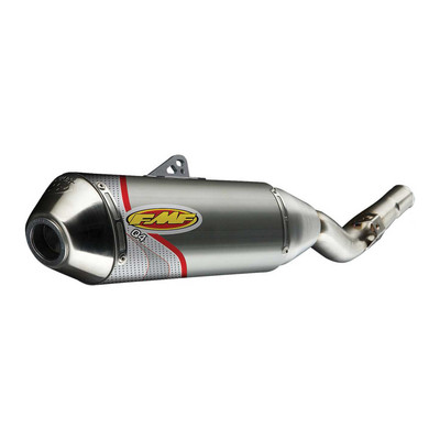drz400 fmf チタニウム4 FMF Q4 Slip-On Exhaust Suzuki / Kawasaki 400cc 2000-2024 - Cycle Gear