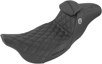Saddlemen Proシリーズ SDC SADDLEMEN Pro Series SDC Performance Seat - w/ Backrest