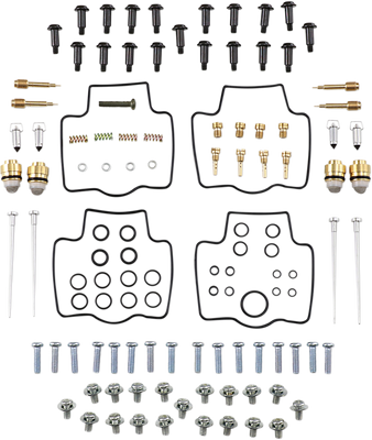 カタン　４個セット PARTS UNLIMITED Carburetor Kit - Kawasaki ZX900 ZX9R 26-1697