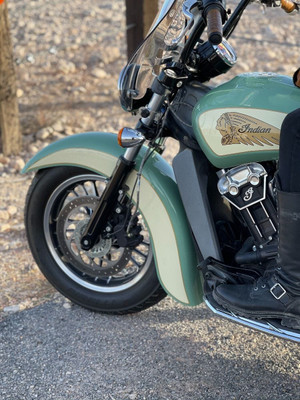 Front Fender Tip – 6" Wider Style For Indian Motorcycle 1940-1953 – SAS Brand