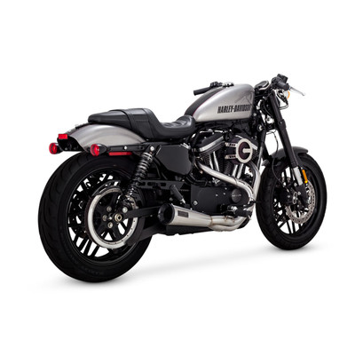 Vance & Hines® Stainless Steel 2-into-1 Upsweep Exhaust System for