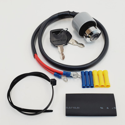 Chrome Plated Replacement Ignition Switch (Off, Ignition, Ignition