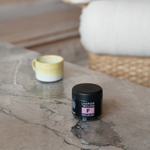 F - DARK & SEA SALT - SMALL F - DARK & SEA SALT - SMALL