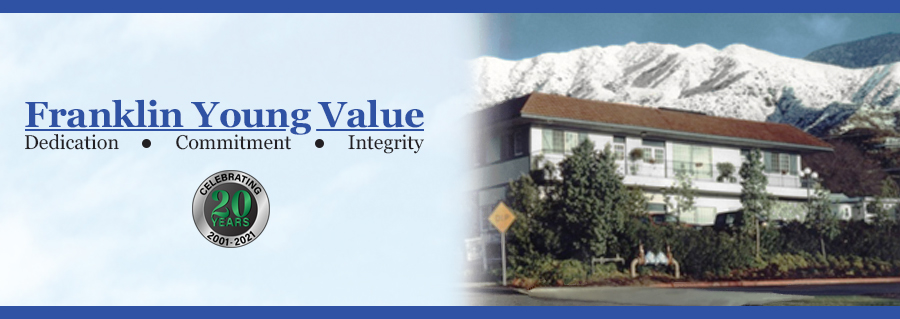 Franklin Young Value - Dedication, Commitment, Integrity.