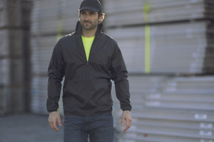 COAL HARBOUR® CH™ ESSENTIAL WATER RESISTANT WINDBREAKER JACKET.  Front Logo Included