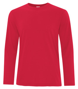 PRO SPUN® LONG SLEEVE TEE  Front Logo Included