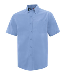 COAL HARBOUR® EVERYDAY SHORT SLEEVE WOVEN SHIRT.  Front Logo Included
