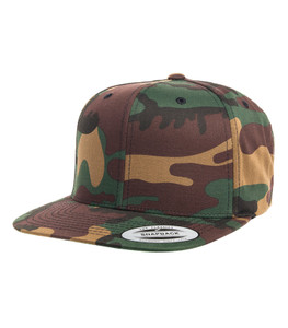 YUPOONG® YP CLASSICS™ PREMIUM CLASSIC SNAPBACK - Front Logo Included