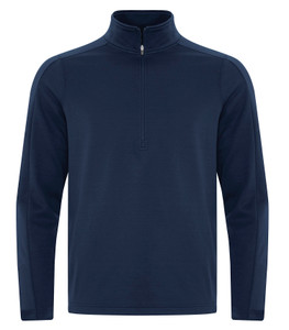 ATC F2035 Game Day Fleece Half-Zip Sweatshirt custom decorated — Sport X Canada