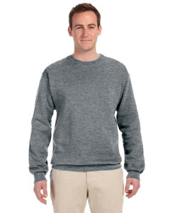 Adult Supercotton™ Fleece Crew  -  Front Logo Included