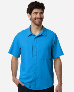 Core365 CE520 Men's UltraUVP Shoreline Short Sleeve Staff Shirt custom decorated — Sport X Canada