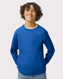Gildan 5400B Youth Heavy Cotton Long Sleeve T-Shirt custom decorated — Sport X Canada