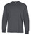EVERYDAY RING SPUN COTTON LONG SLEEVE TEE  Including Front Logo